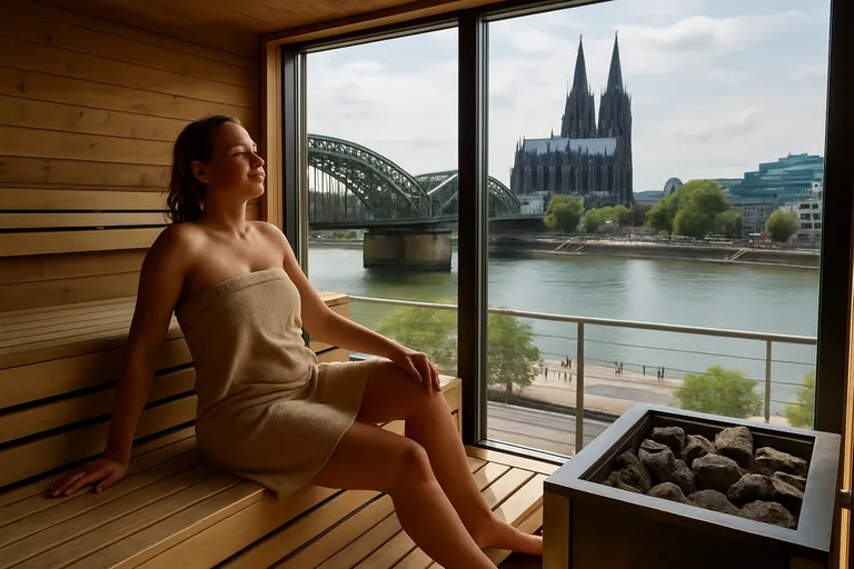 Sauna en wellness in keulen: warmte, rust en stadsplezier aan de rijn
