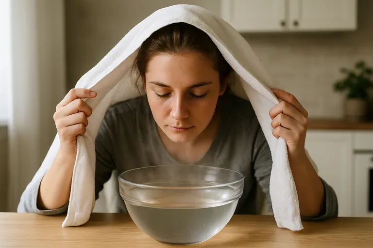 Hoe stoom je bij verkoudheid: praktische uitleg