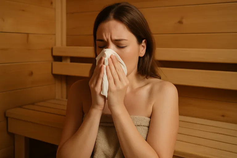 Naar de sauna als je verkouden bent: wel of niet