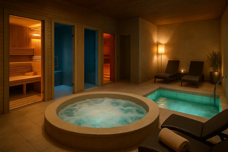 Ontspan bij Cantarel en ervaar een intieme saunasfeer vol rust en luxe