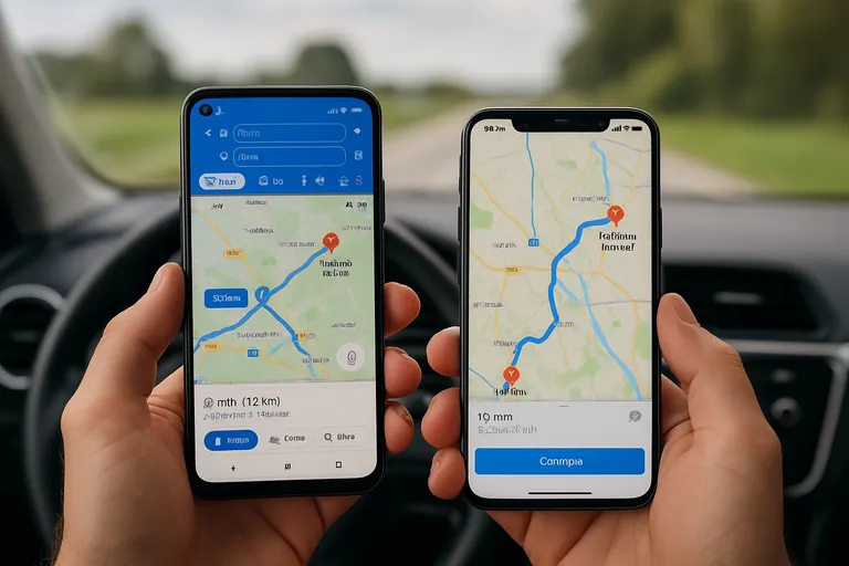Route naar Thermen bussloo plannen met Google maps en Apple kaarten