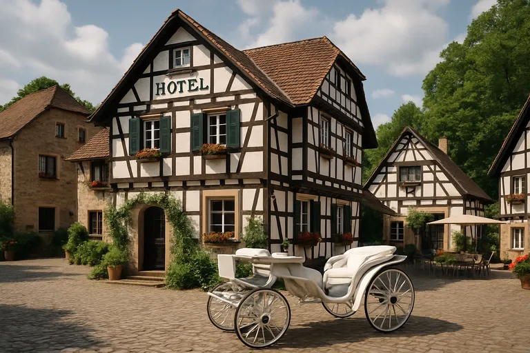 Soorten hotels net over de grens in Duitsland