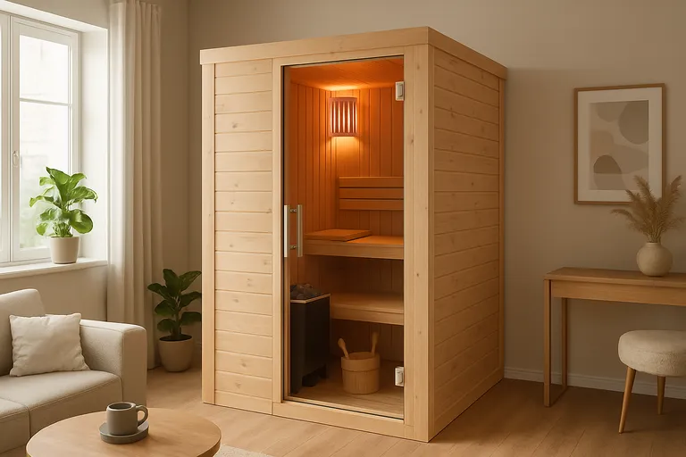 Voordelen en beperkingen van een kleine sauna binnen