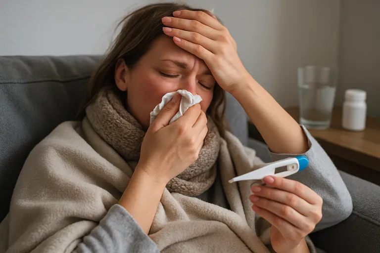 Waarom je koorts krijgt bij verkoudheid en wat je meteen kunt doen
