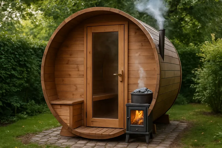 Wat is een houtgestookte sauna