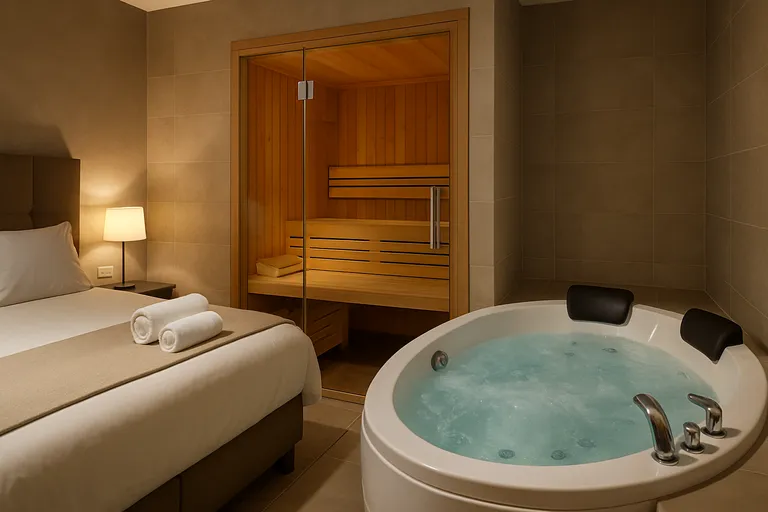 Wat is een wellness hotelkamer